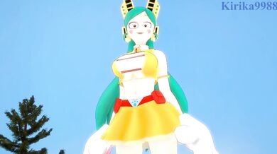 My Hero Academia - Tomoko Shiretoko and Izuku Midoriya in Hardcore Action!