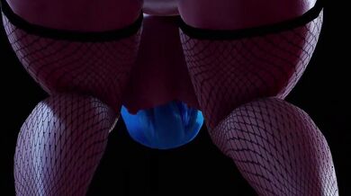 Debauched Performance: Akeno's Erotic Moves (Girl Version)