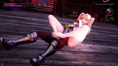 - Restrained Throat Squeeze Orgy