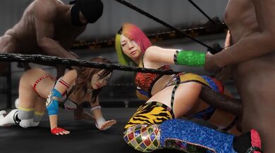 Mokujin Hornywood: Kabuki Tag-Team's Lusty Adventures