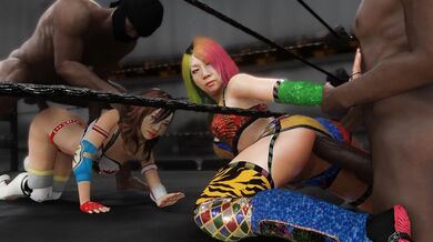 Mokujin Hornywood: Kabuki Tag-Team's Lusty Adventures