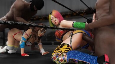 Mokujin Hornywood: Kabuki Tag-Team's Lusty Adventures