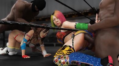 Mokujin Hornywood: Kabuki Tag-Team's Lusty Adventures