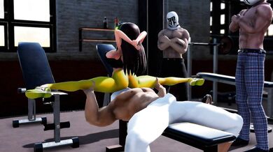Busty Babes Banging on Benches: A Gym Porn Adventure