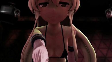 Sexy Shimakaze Serves Nightclub Clients in R18 XXX-rated HD Quality!