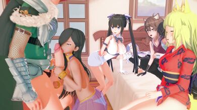 Rance's Harem Family Fuckfest [Japanese Porn 8005]