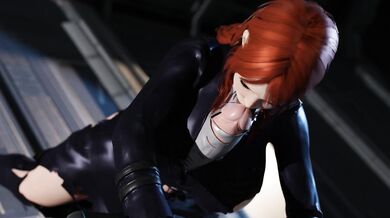 - Cum Splatter on Cissnei's Face