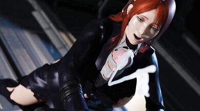 - Cum Splatter on Cissnei's Face