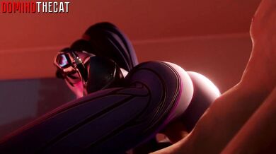 - Dominatrix the Cat Fucks Widowmaker's Ass in Blender Animation!