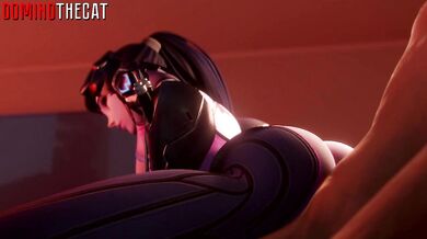 - Dominatrix the Cat Fucks Widowmaker's Ass in Blender Animation!