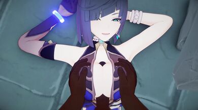 Yelan's Blacked Bouquetman Encounter in 4K