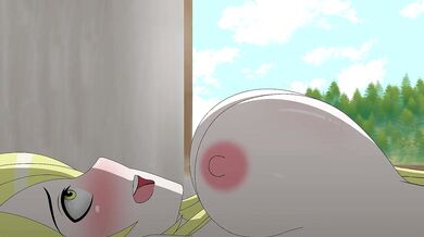 Elfin Hottie Rubs Her Sexy Body with a Scorching Redheaded Human