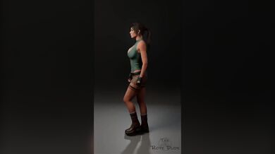 Larissa's Naughty Striptease and Spin Cycle