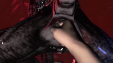 Alien Ass-Play Finger-Fun [Anal Tickle]