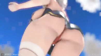 Shaking Sirius with Sistar's Thicc Booty in Azur Lane