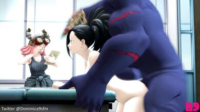 Momo and Nomu's BDSM Orgy in Dominica9sfm