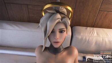 Mercy's Wet and Wild Orgy Fiesta (Overwatch)