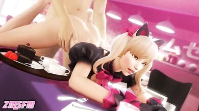 ZalSFM's Waitress D.Va Bang: A Delicious Recipe for Orgasmic Pleasure