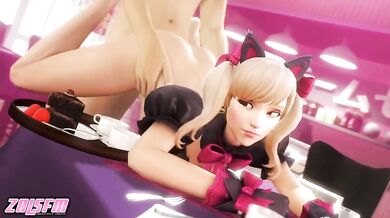 ZalSFM's Waitress D.Va Bang: A Delicious Recipe for Orgasmic Pleasure
