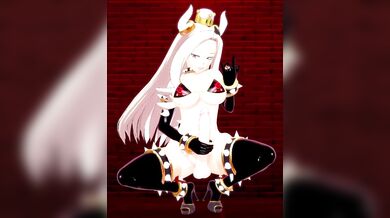 Futa Rides a Lady's Face in Reverse Cowgirl Position