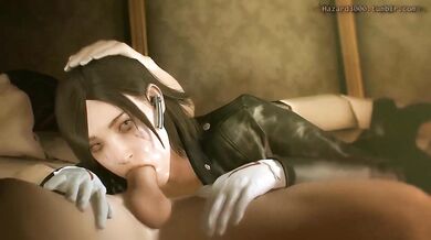 Juli Kidman Gets Her Throat Fucked by a Monster in The Evil Within 2 - Hazard3000