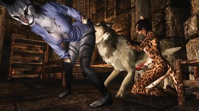 Khajiit Sistas' Gotta Get Some Husky Dick!