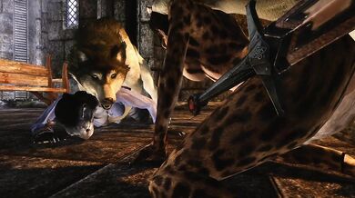 Khajiit Sistas' Gotta Get Some Husky Dick!