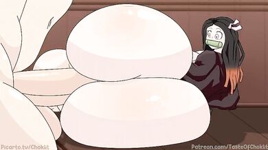 Nezuko's Anal Debut