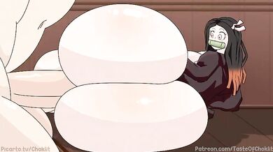 Nezuko's Anal Debut