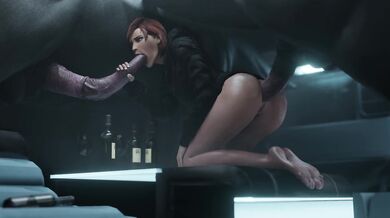 FemShep gets anal from 2 horses in 'ZMSFM'