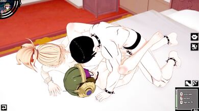 Chrono Chicks Getting Dicked Simultaneously