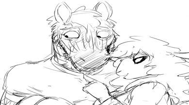Golden Shepherd Pounded by his Wooly Subordinate (X-Rated Anthropomorphic Mating)