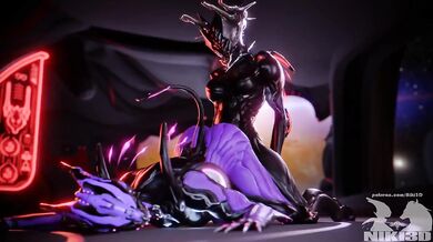 Space Elf Sluts Fuck with Tail Prosthetics in Intergalactic Orgy