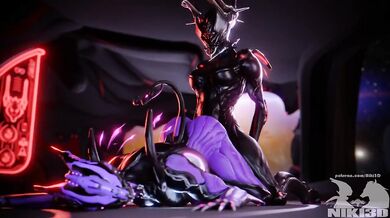 Space Elf Sluts Fuck with Tail Prosthetics in Intergalactic Orgy