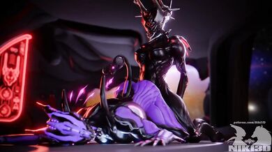 Space Elf Sluts Fuck with Tail Prosthetics in Intergalactic Orgy