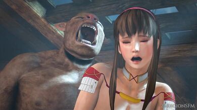Hitomi vs. Boar: An Epic Battle for Survival in the Woods [26 Regions Fucking Machines]