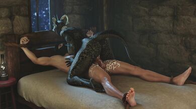 Human Experimented on by a Lustful Argonian
