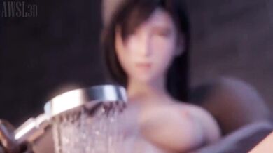 Tifa's Steamy Post-fuck Cleanup [AWSL3D]