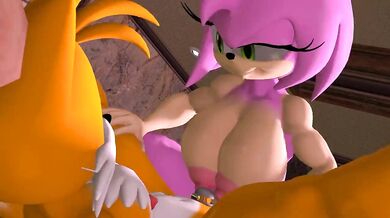 Amy Rose's Fuck Toy Destruction Orgy with Tails the Fox
