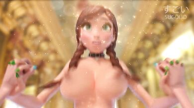 Elsa gets pounded by Anna's big dick