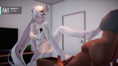 Kiana's Foot Fetish [Act] - A Footjob Tale