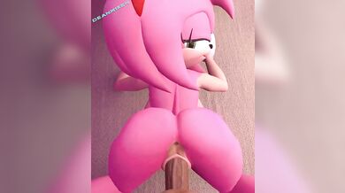 Amy Gets Pounded By Dean's Mega Cock