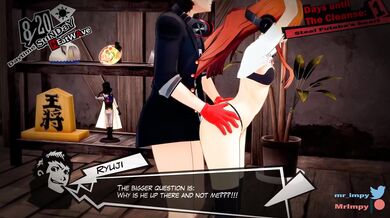 Futanari Futaba's Five-Finger Filthy Funfest with Mr. Impy
