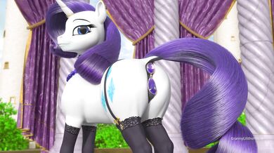 New Lingerie Lover Rarity Gets Teased by Clopician
