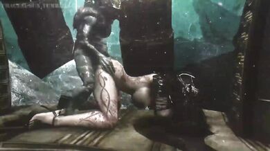 Fucking the Dragonborn in Skyrim with Mescaline - A Nightmare by Fractal-Sun