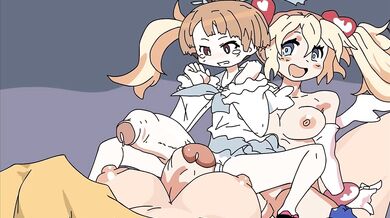 Angelic Futanari Twosome Plows Sizzling Blonde Bimbo