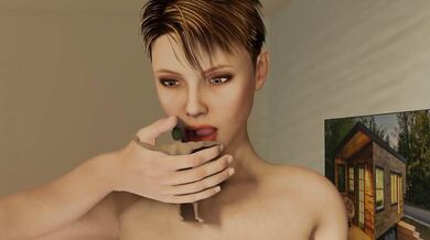 Little lover devoured alive