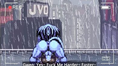 Miles' Dick Gets a Taste of Gwen's Wet Box, Part 1 (Filmed by Penis)