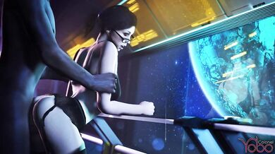 Nina Taylor's Alien: Isolation Encounter with Colonel Yobo Gets Hentai-fied!