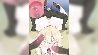 Hardcore Interracial Threesome with Jean and Hilary [Raw and Uncut]